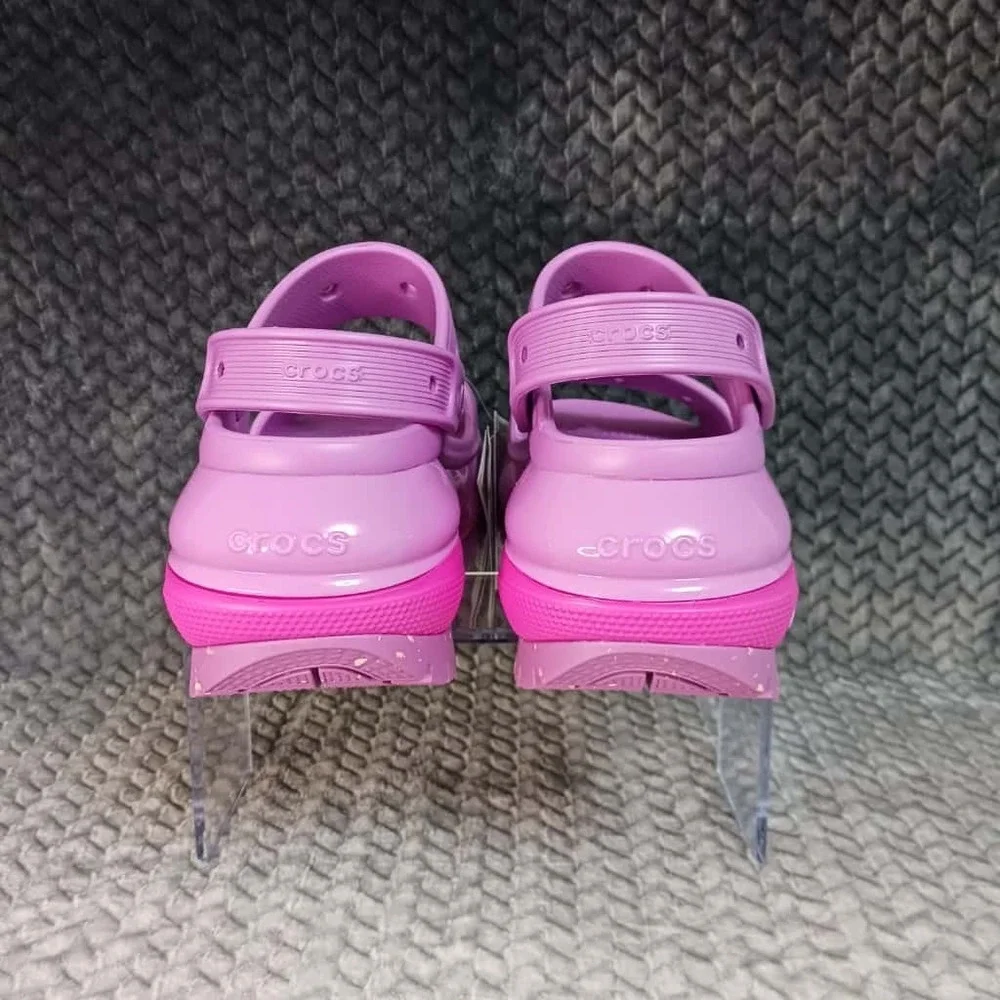 Crocs Classic‎ Mega Crush Sandal Juice High Womens Size W 9 - M 7 Comfort